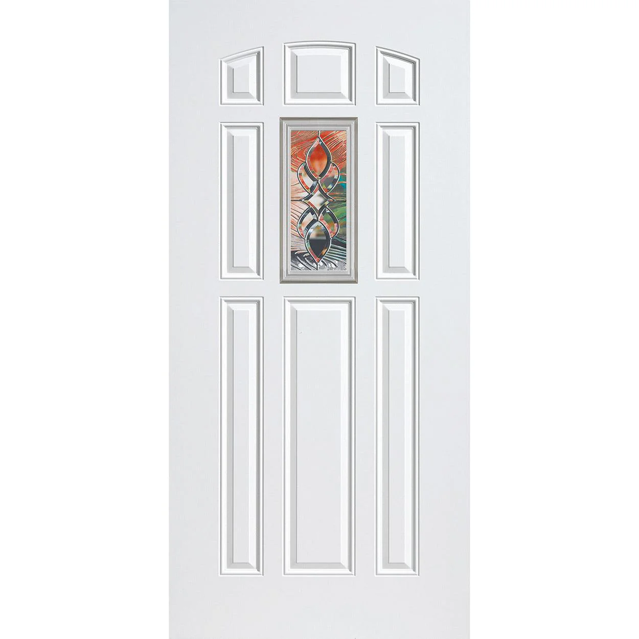 Saxon Glass and Frame Kit (9 Panel Lite 9.5" x 20.5" Frame Size)