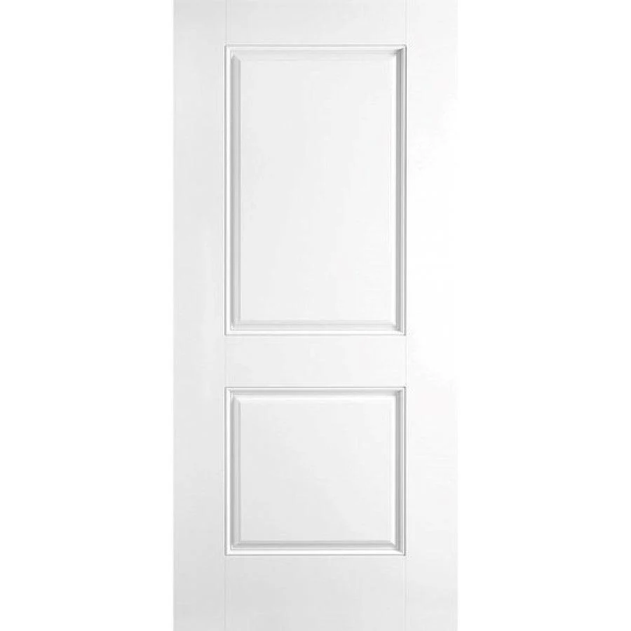 Smooth Fiberglass Entry Door Slab (2 Panel) - SLAB ONLY