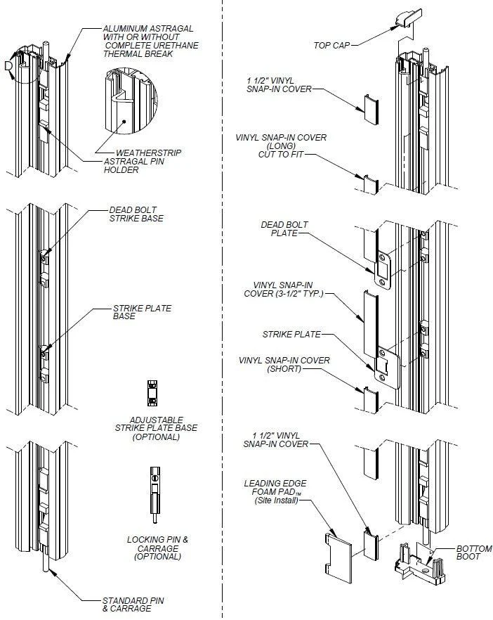 Thermal Aluminum Astragal (White) - Image 3