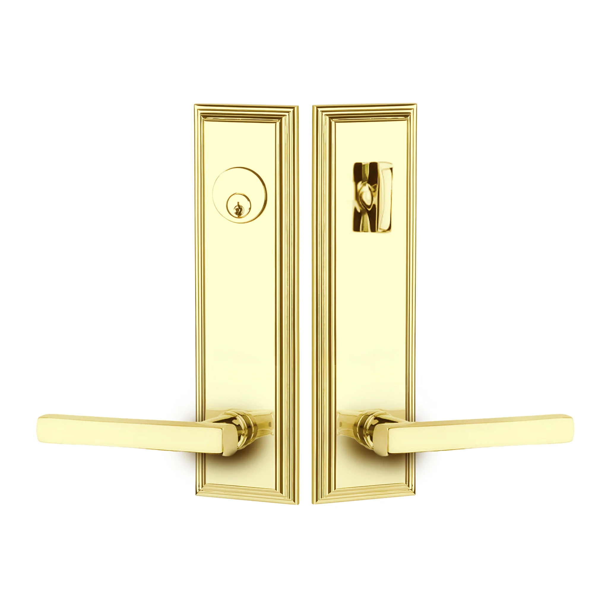 Wilshire Sideplate Entry Lockset by Emtek - Image 10