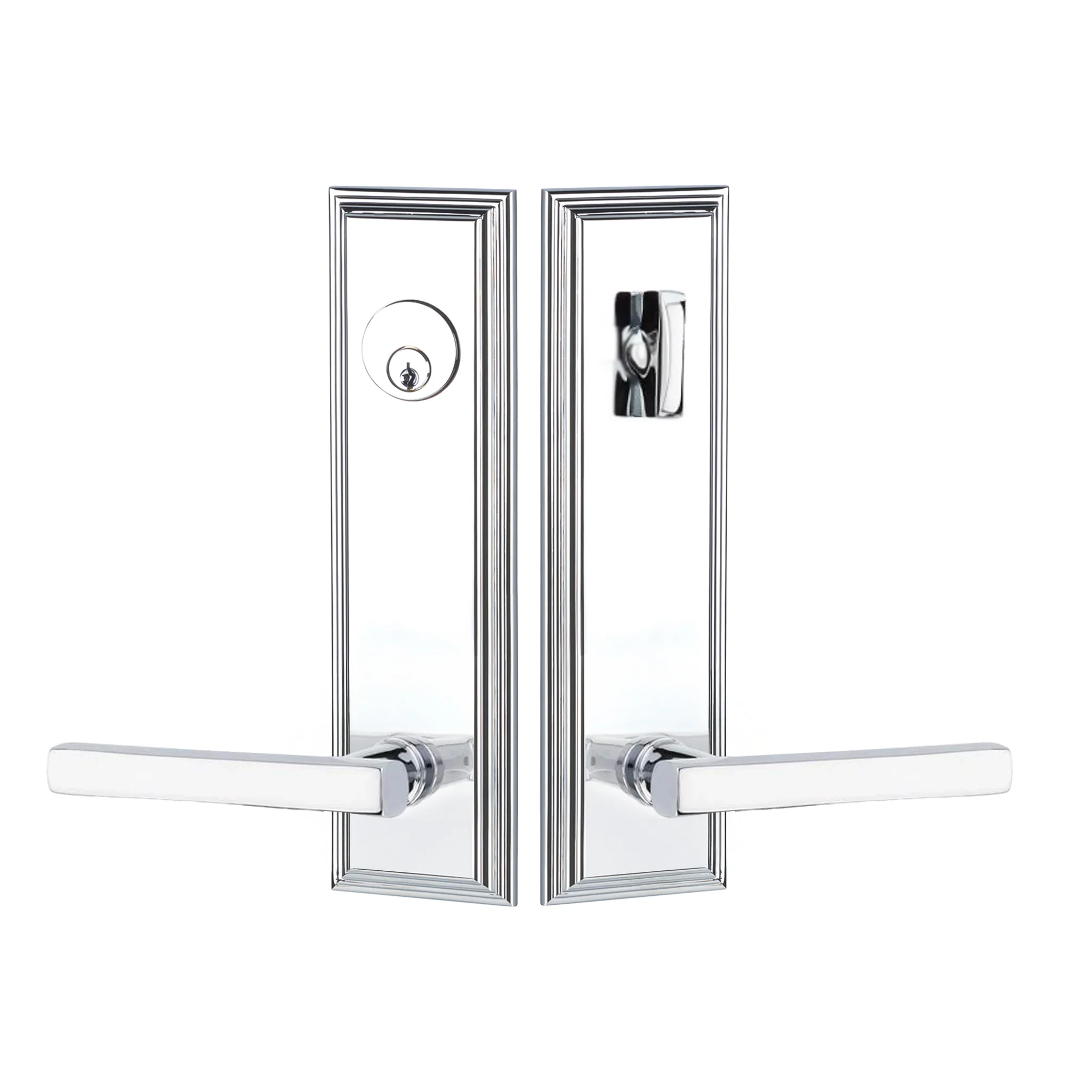 Wilshire Sideplate Entry Lockset by Emtek - Image 11