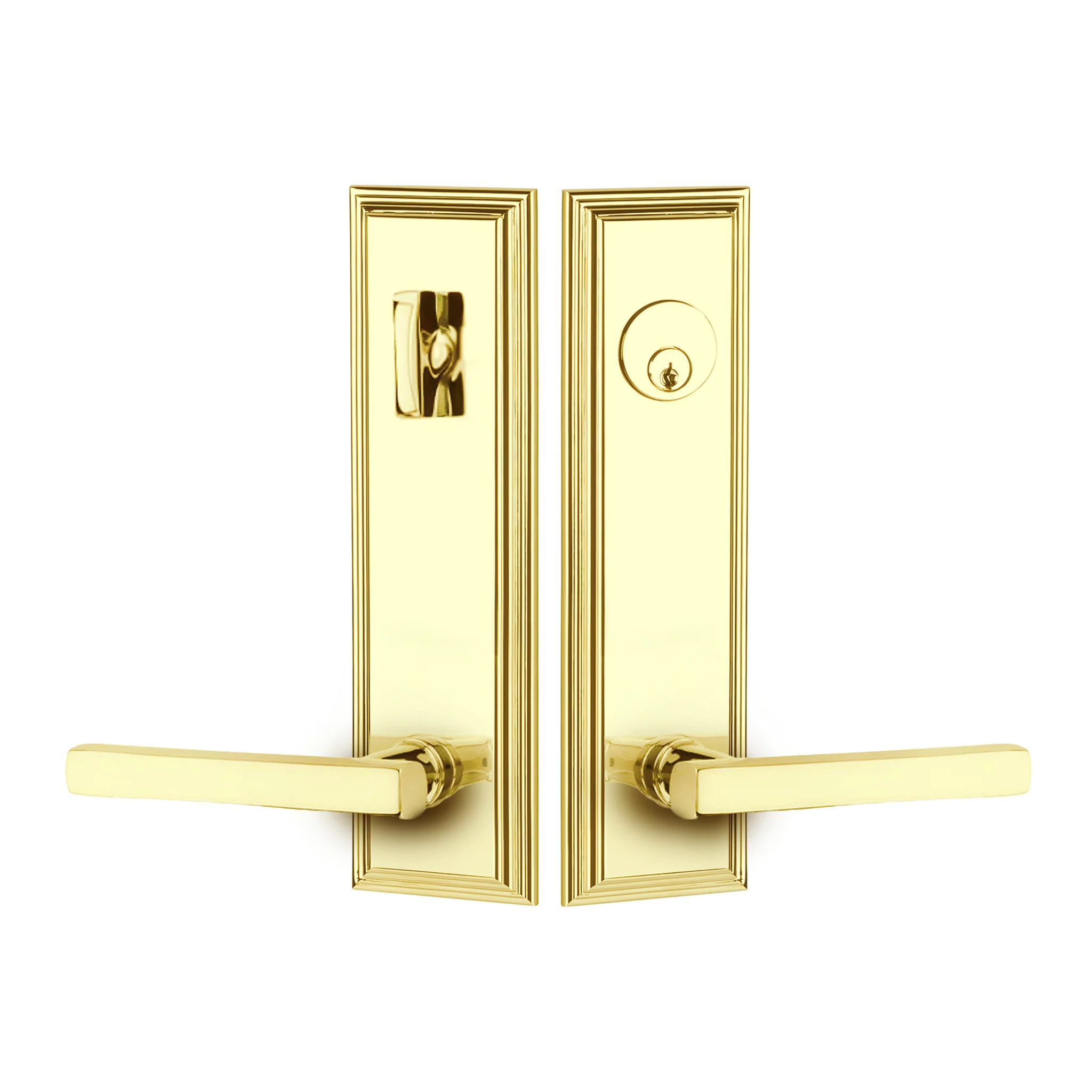 Wilshire Sideplate Entry Lockset by Emtek - Image 14