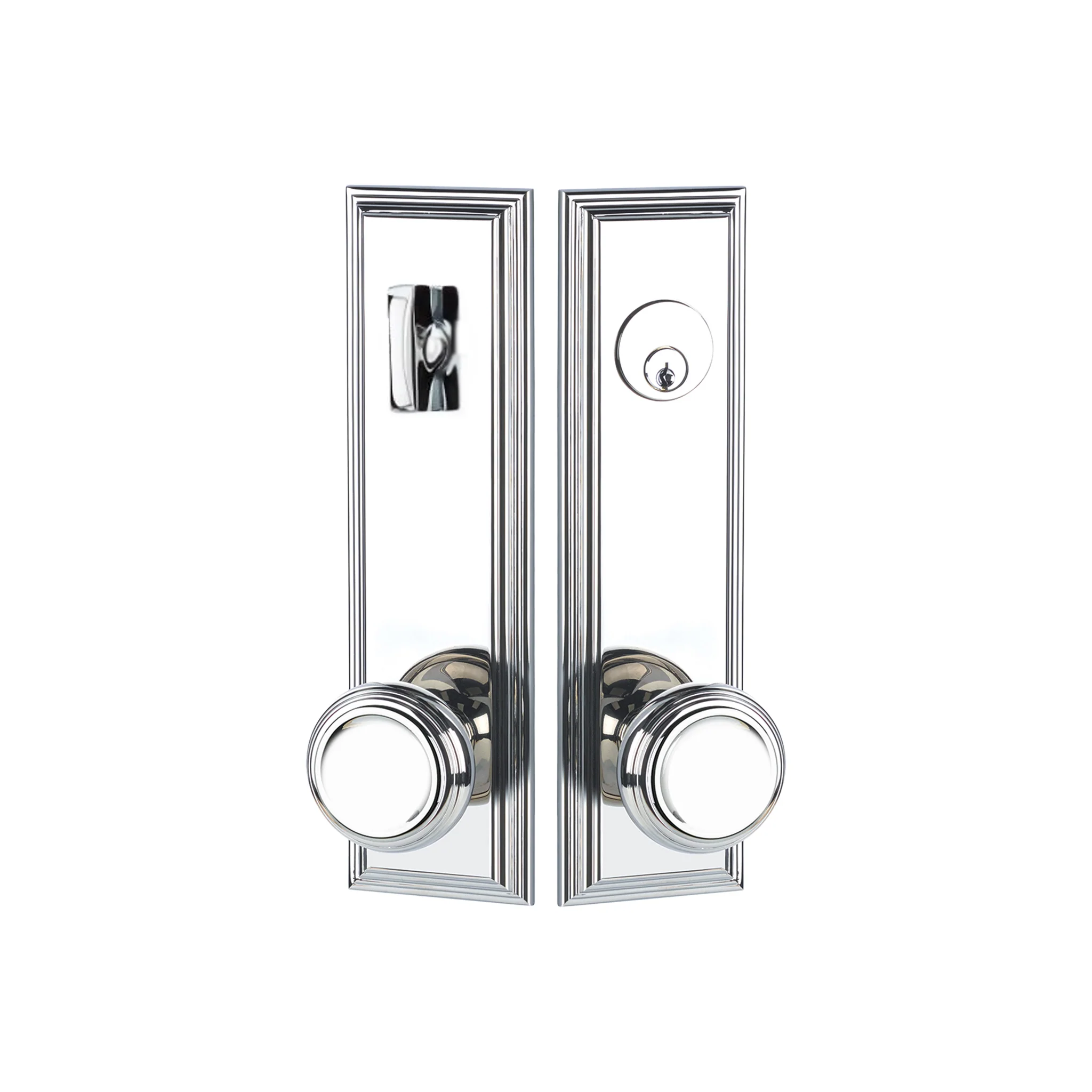 Wilshire Sideplate Entry Lockset by Emtek - Image 16