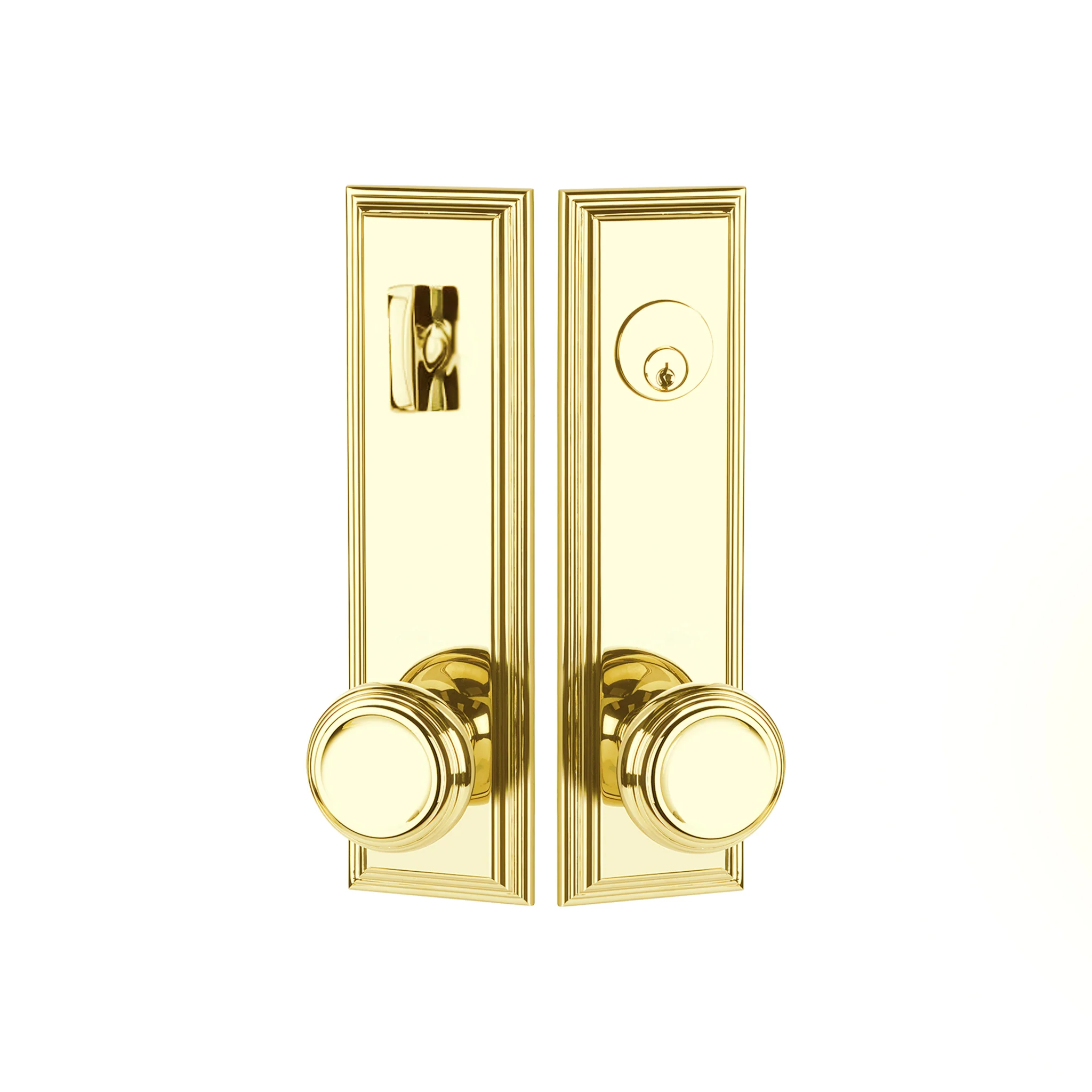 Wilshire Sideplate Entry Lockset by Emtek - Image 17
