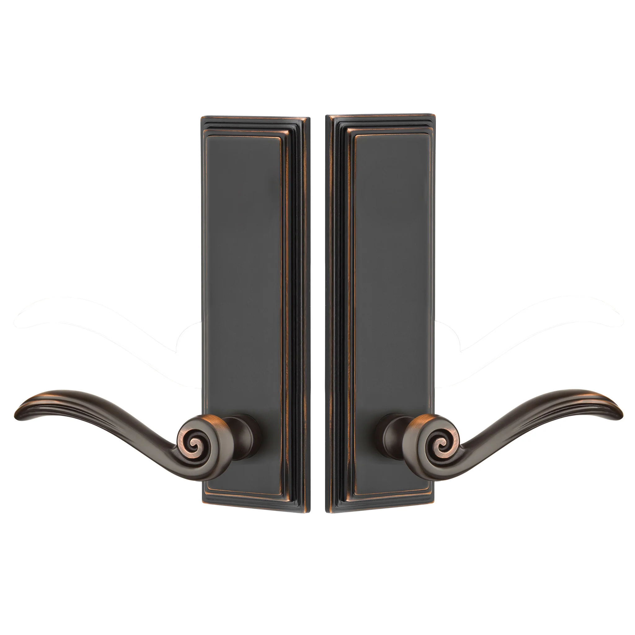 Wilshire Sideplate Entry Lockset by Emtek - Image 18