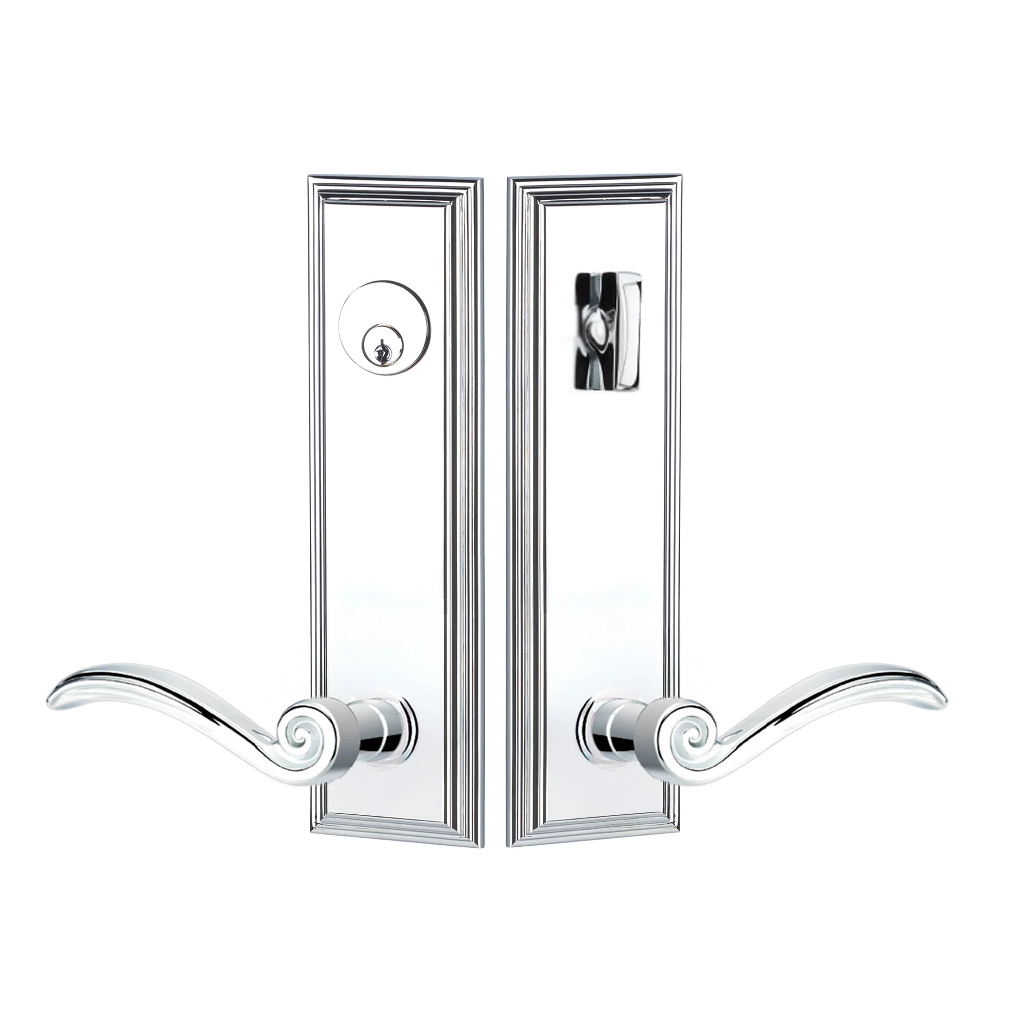 Wilshire Sideplate Entry Lockset by Emtek - Image 5