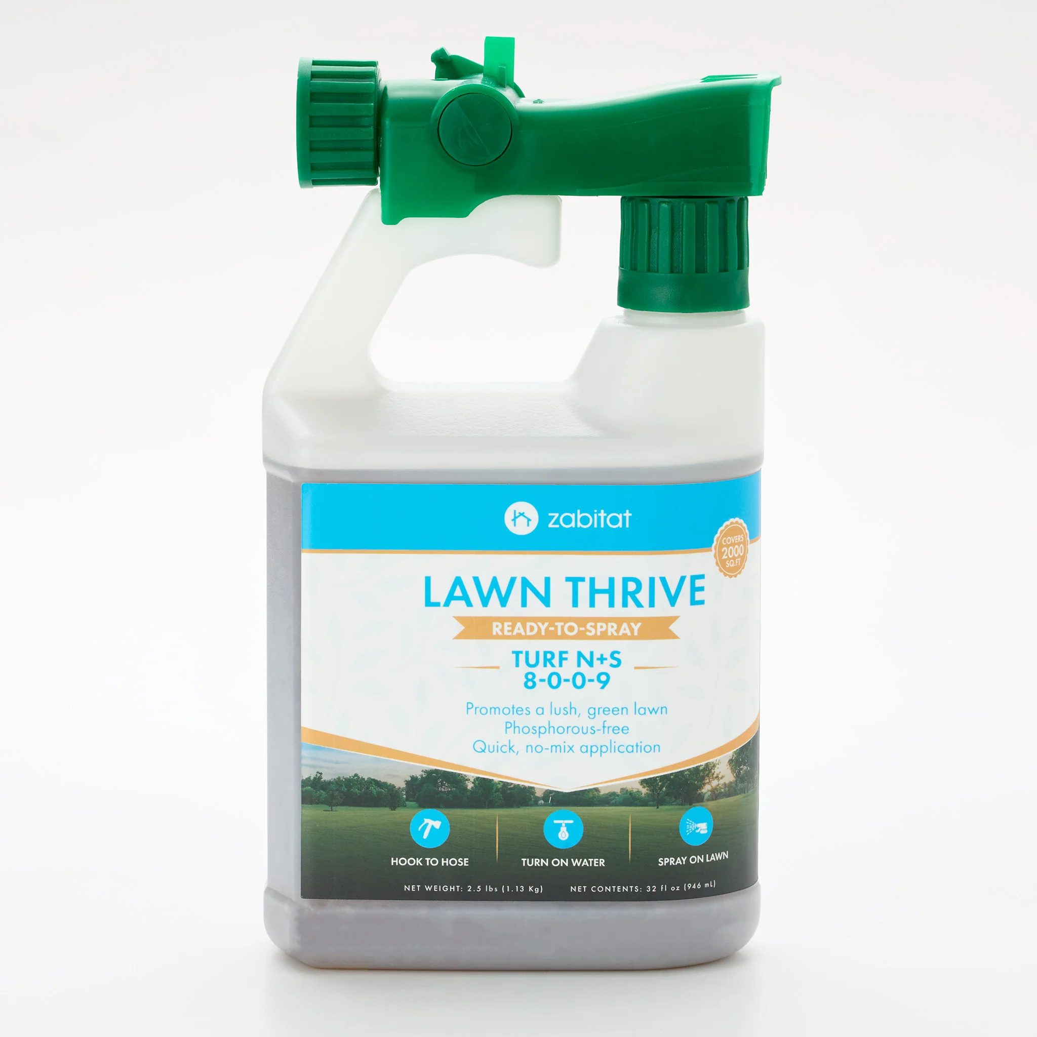 Zabitat Lawn Thrive Ready-to-Spray Liquid Lawn Fertilizer