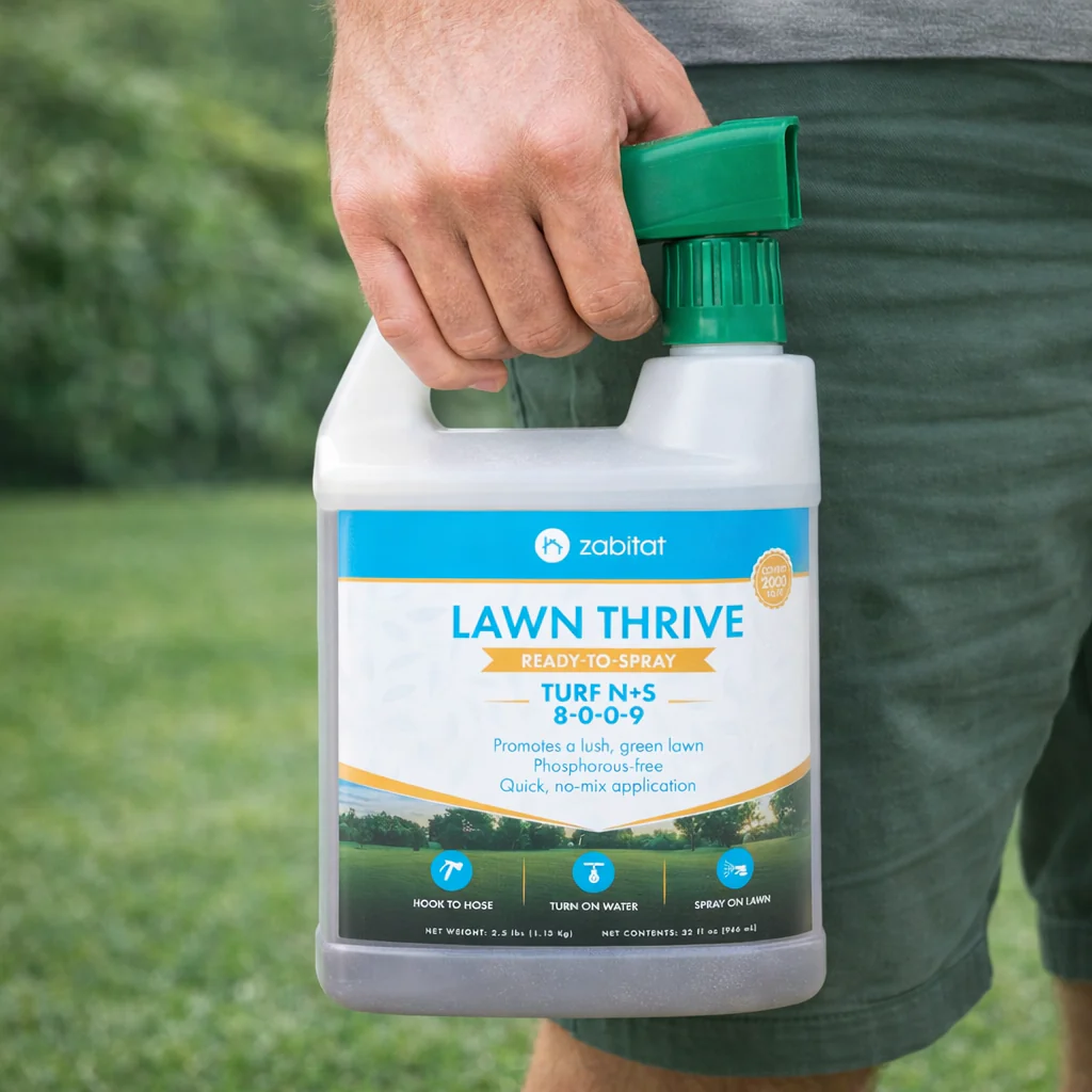 Zabitat Lawn Thrive Ready-to-Spray Liquid Lawn Fertilizer - Image 3