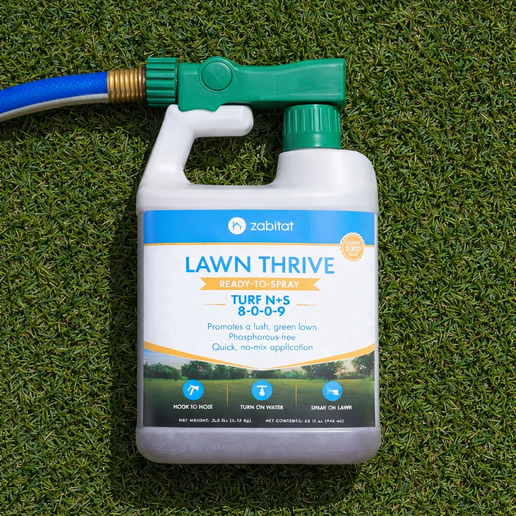 Zabitat Lawn Thrive Ready-to-Spray Liquid Lawn Fertilizer - Image 4