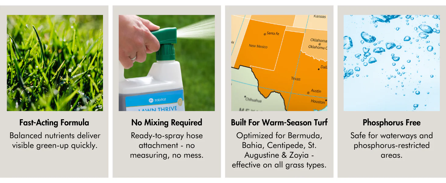 Zabitat Lawn Thrive Ready-to-Spray Liquid Lawn Fertilizer - Image 7